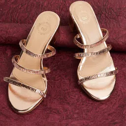 Melange by Lifestyle Embellished Block Heels-25