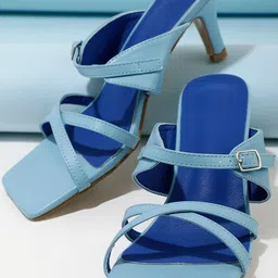 LULU & SKY Open Toe Slim Heels-39