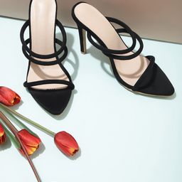 LULU & SKY Open Toe Slim Heels-11