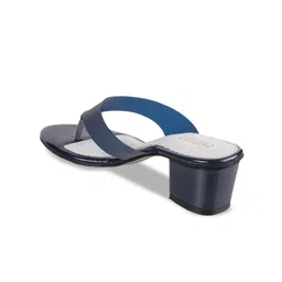 Metro Open Toe Block Open Back Heels image 2