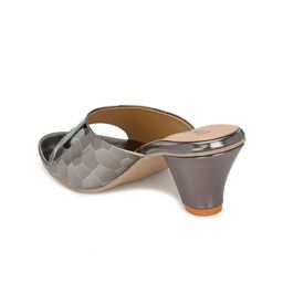 CLOG LONDON Silver-Toned Block Heels image 2