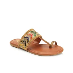 Anouk Embellished One Toe Flats image 5