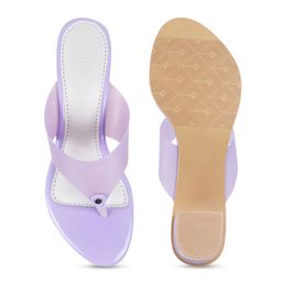 Metro Open Back Round Toe Block Heels image 4