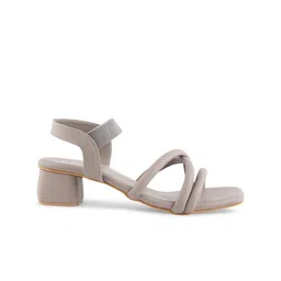 JM Looks Open Toe Block Sandals image 4