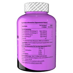 Naturyz Triple Strength Omega 3 Fish Oil,  60 softgels  image 5