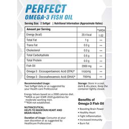 Muscle & Strength Perfect Omega 3 Fish Oil,  90 softgels  image 1