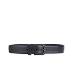 THE CLOWNFISH Men Textured Leather Belt-image-60