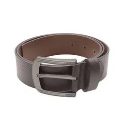 Kara Men Brown Textured Leather Belt-picture-39