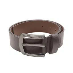 Kara Men Brown Textured Leather Belt-picture-17