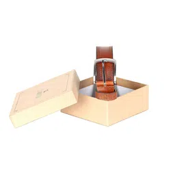 THE CLOWNFISH Textured Leather Belt-image-23