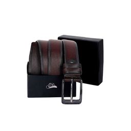 Leather World Men Textured Leather Belt-image-76