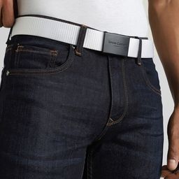 SIMON CARTER LONDON Men Textured Leather Belt-image-53