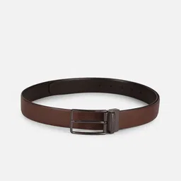 Van Heusen Men Textured Leather Belt-image-50