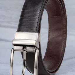 URBAN ALFAMI Men Textured PU Formal Belt-image-80