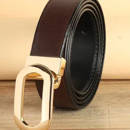 WINSOME DEAL Men Push Pin Textured Formal Belt-image-54