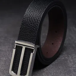 WINSOME DEAL Men Push Pin Textured Formal Belt-image-41