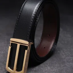 WINSOME DEAL Men Textured Formal Belt-picture-9