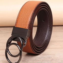 WINSOME DEAL Men Textured Formal Belt-image-93