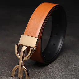 WINSOME DEAL Men Push Pin Textured Formal Belt-image-59