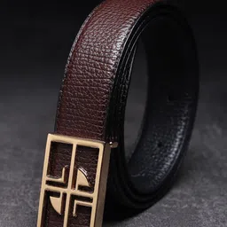 WINSOME DEAL Men Textured Formal Belt-image-93