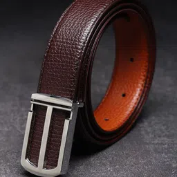 WINSOME DEAL Men Push Pin Textured Formal Belt-image-52