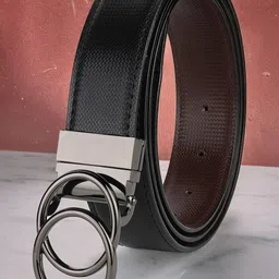 WINSOME DEAL Men Push Pin Textured Formal Belt-image-60
