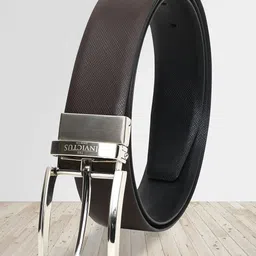 INVICTUS Men Textured Leather Reversible Belt-image-43