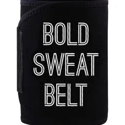BOLDFIT Unisex Black & White Printed Sweat Belt-13