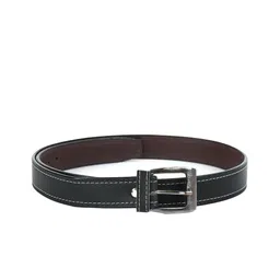 WINSOME DEAL Men Black Leather Belt-image-72