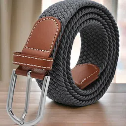 ZORO Men Textured Stretchable Belt-image-59