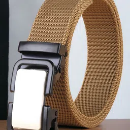 Roadster Beige Men Textured Belt-image-45