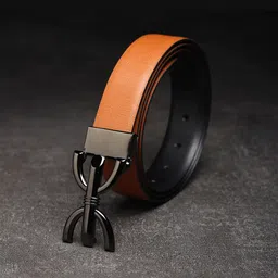 WINSOME DEAL Men Push Pin Textured Formal Belt-image-67