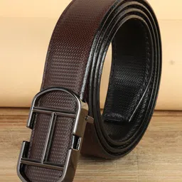 WINSOME DEAL Men Push Pin Textured Formal Belt-image-42