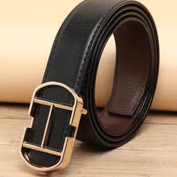 WINSOME DEAL Men Push Pin Textured Formal Belt-image-61