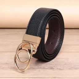 WINSOME DEAL Men Textured Formal Belt-picture-32
