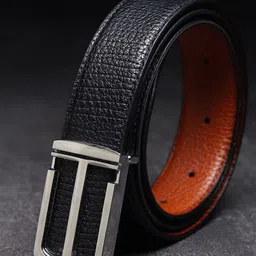 WINSOME DEAL Men Push Pin Textured Formal Belt-image-56