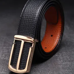 WINSOME DEAL Men Textured Formal Belt-picture-36