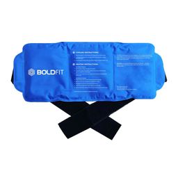 BOLDFIT Blue Solid Hot & Cold Ice Pack Gel Pain Relief Belt-image-2