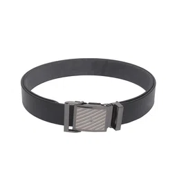 HENEDA Men Textured Leather Formal Belt-image-43