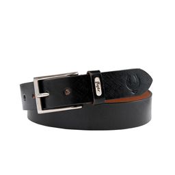 Flyer Men Black Textured Leather Formal Belt-image-59