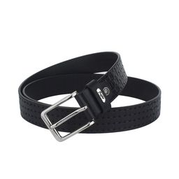 Flyer Men Black Textured Leather Formal Belt-image-63