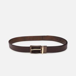 Louis Philippe Men Textured Leather Formal Belt-image-89