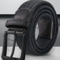 Roadster Men Textured Stretchable Belt-image-90