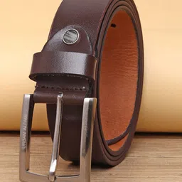 URBAN ALFAMI Men Brown leather  Belt-picture-38