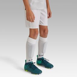 Kids' Football Shorts Viralto Club - White-image-4
