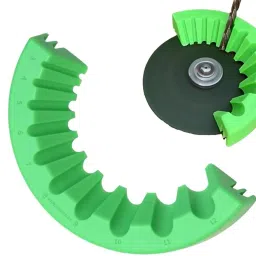 Drill Bit Sharpener Guide for Angle Grinder Multi Jig Tool Drill Bit Sharpener and Precision Grinding Guide for Angle Grinder Attachments Specialty Woodworking Bits-3