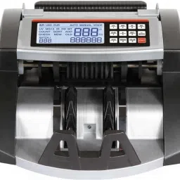 Drop2Kart Fully Upgraded Bill Counter - AccuCount All INR Currency, Dual Heavy-Duty Motor with UV/MG/MT/IR FakeNote Detection Note Counting Machine-1