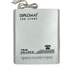 DIPLOMAT 108 EPABX System with 1 Main Port 8 Intercom Port Made of Heavy Metal Duty for Home,Office use with Corded and Cordless Landline Phone image 5