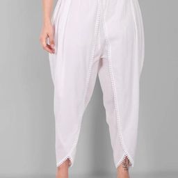 Mera Rang Women Mid-Rise Pure Cotton Dhoti Pant-picture-47