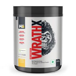 MuscleBlaze Pre Workout WrathX,  0.75 lb  Mango Mayhem -11